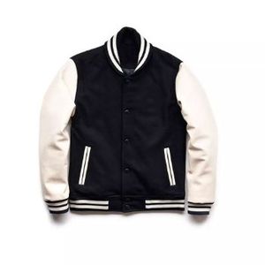 Nueva chaqueta con letras de béisbol personalizada para adultos y jóvenes de la mejor calidad, chaqueta universitaria de lana de Color - Product Image 3
