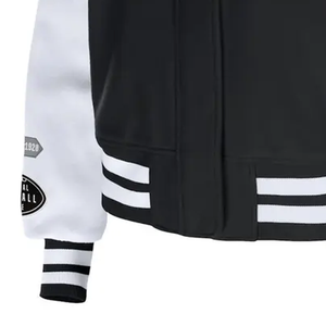 High Quality Breathable Lettermen Jacket for <b>Man</b> Custom Printed Streetwear for Winter New Arrival with Low MOQ - Product Image 4
