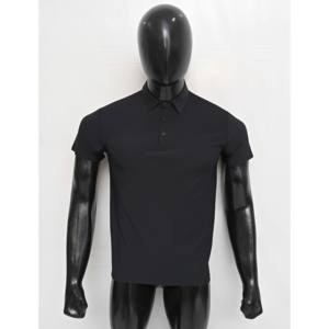 Ropa de algodón negro deportes de verano entrenamiento gimnasio transpirable de secado rápido en blanco hombres Golf bordado impreso personalizado Polo camiseta - Product Image 5