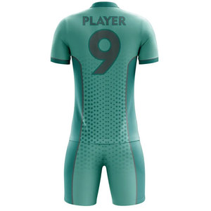 Offres Spéciales de football personnalisé pour hommes 2025 maillot de football pour jeunes ensemble d'uniformes à manches courtes taux de vente entier bon prix uniforme de football pour hommes - Product Image 4