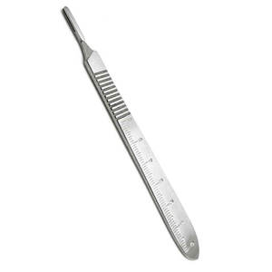 Cuchillo Quirúrgico de Acero Inoxidable de Alta Calidad Personalizado a Precio Económico al por Mayor, Hoja Quirúrgica Reutilizable, Uso General en Cirugía Manual - Product Image 3