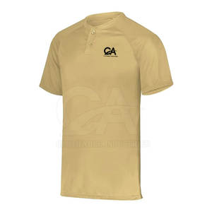 Jersey con botones de alta calidad y color personalizado para adultos, talla 2025, ropa deportiva de fábrica, jersey con botones - Product Image 1