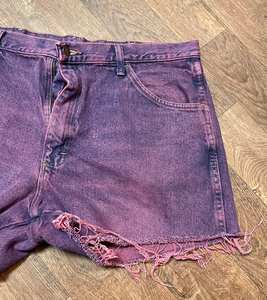 Pantalones cortos vaqueros de talla S vintage Pantalones vaqueros para otras manualidades Pantalones cortos - Product Image 3