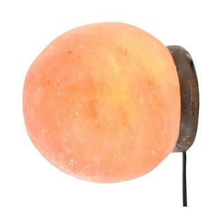 Lampe de sel de l'Himalaya en forme de globe sur base en marbre, lampe de sel de roche naturelle de forme sphérique, lampe sphérique rose artisanale, veilleuse, cadeau - Product Image 5
