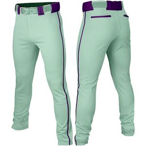 Pantalones de Béisbol Personalizados de Nuevo Diseño y Alta Calidad, Ropa Deportiva Transpirable de Poliéster con Pantalones de Béisbol a Rayas de Talla Grande - Product Image 6
