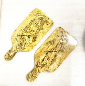 Tabla de cortar de frutas de madera maciza para el hogar, tabla de cortar de bambú con clasificación de grado alimenticio, diseño atractivo - Product Image 6