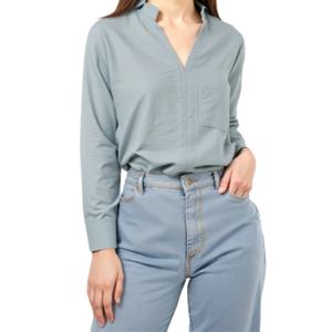 Mode Vietnam femmes chemise OEM ODM lavable vêtement été tendance élégant Style Streetwear durable coupe personnalisée - Product Image 5