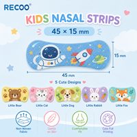 Bandes nasales sportives personnalisées pour soulager le ronflement, produit de santé, couleur et emballage personnalisables, bande adhésive pour le soin du nez pour enfants