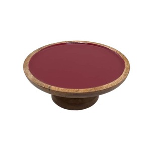 Exhibidores de Pastel de Madera Redondos Personalizados de Diseño Moderno con Acabados Naturales para Bodas, Cumpleaños y Fiestas - Product Image 5