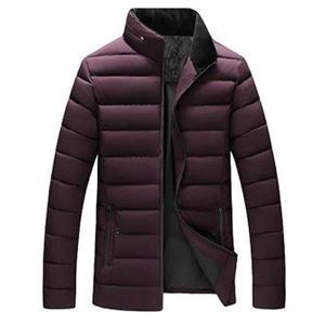 Chaquetas de punto transpirables para hombre con capucha y bolsillo con cremallera nueva venta al por mayor personalizar chaqueta acolchada cálida de invierno en varios colores - Product Image 6