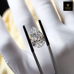 Diamante Cultivado en Laboratorio con Certificación IGI, 4 Quilates, Color E, Forma de Pera, Corte Excelente, Claridad VVS1, 13x9 mm, Piedra Suelta para Joyería Fina - Product Image 4