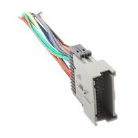 Prise Din vers adaptateur jack ISO 14Pin connecteur de faisceau de câbles stéréo de voiture pour GM Chevy Silverado Chevrolet Suburban GMC