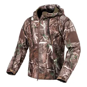 OEM Custom Men's Waterproof Breathable Camo Breathable <b>Hunting</b> <b>Wear</b> Clothes Hunt Jacket - Product Image 1