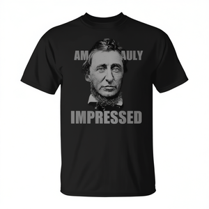 Camiseta Personalizable con Meme Histórico de Henry David Thoreau para Promociones - Product Image 3