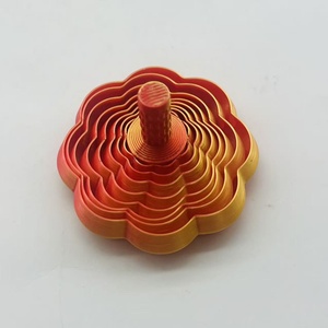 Juguete Sensorial Impreso en 3D, <span class=keywords><strong>Estrella</strong></span>, Corazón, Flor, Triángulo, Espiral Giratoria Colorida con Diseño de Asas, Novedad 2026 - Product Image 4