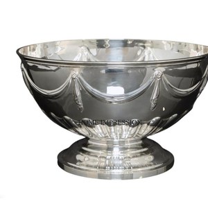 Tazón Decorativo Desechable de Aluminio Dorado, Ondulado y Poco Profundo, para Uso Doméstico y en Restaurantes, Ecológico, Exportador Indio - Product Image 4