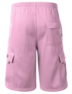 Short cargo d'été en coton de haute qualité pour hommes taille moyenne personnalisé respirant toile imprimé poches solides Service OEM disponible - Product Image 3