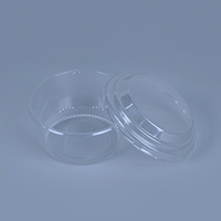 Boîte en PET transparente de qualité alimentaire, emballage thermoformé pour desserts avec couvercle en dôme, fabricant pour gâteaux, bonbons, en vrac