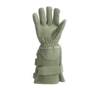 Guantes de trabajo industriales resistentes al calor para lucha contra incendios TRP de cuero sintético resistente a impactos en diferentes colores - Product Image 2