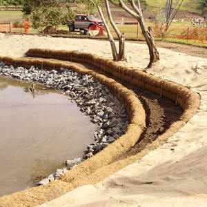 Bûches de coco d'approvisionnement direct d'usine pour la stabilisation de la terre aménagement paysager bûche de fibre de coco naturelle longue biologs - Product Image 4