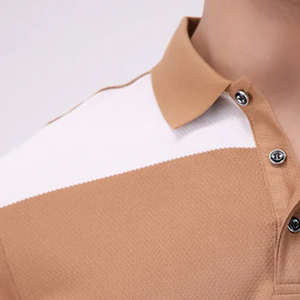Camisas Polo de Alta Calidad con Logotipo Personalizado, Camisa Casual de Algodón y Elastano, Camisetas Polo de Trabajo, Secado Rápido, Camisetas Polo Lisas para Hombre - Product Image 3