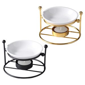 Gold Oil <b>Burner</b> Candle Tealight Holder <b>Wax</b> <b>Melt</b> & Tart <b>Burner</b> for Home Decor - Product Image 6