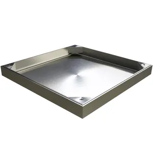 304 Stainless Steel Manhole Cover Customize Square Access Cover