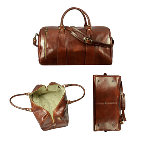 Bolso de lona de cuero para viaje - Product Image 2