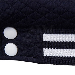 Chaqueta Universitaria de Invierno para Hombre, Estilo Moderno, Cuello Alto, Estilo Urbano, Ecológica, Transpirable, Resistente al Viento, 100% Algodón - Product Image 6