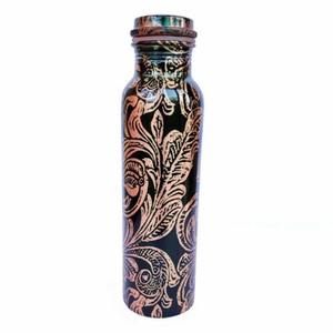Classic <b>Plain</b> Design Copper <b>Bottles</b> with Health Benefits Combining Traditional Craftsmanship with Modern Style - Product Image 3