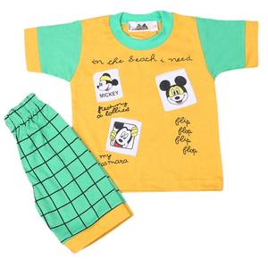 Traje de Manga Corta para Niño - Amarillo - Product Image 3