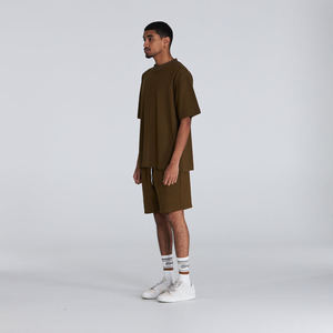 Pantalones cortos de sudadera de lana de gran tamaño para hombre, cintura alta con cordón, transpirables, para correr, ecológicos, nuevo estilo, Harem de cintura alta - Product Image 3