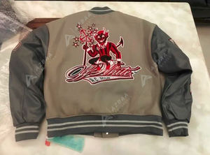 Veste De Baseball Américaine Épaisse Brodée Homme Vestes Manteau Industries de la laine de Baseball Lourde Veste pour Hommes et Femmes - Product Image 4