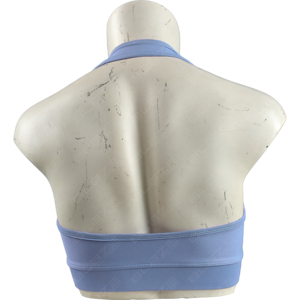 Sujetador Deportivo de Compresión de Cobertura Total para Mujer con Espalda Cruzada y Cintura Elástica Media - Product Image 4