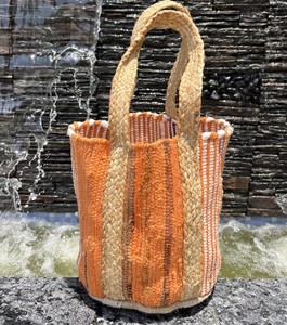 Sac fourre-tout bohème en jute tressé, écologique, pour femme, idéal pour la plage, les voyages et le quotidien, sac à bandoulière ouvert - Product Image 1