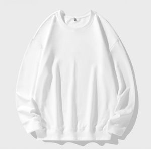 เสื้อสเวตเชิ้ตผู้ชายดีไซน์สุดฮิตปี 2025 คอกลม แขนยาว ผลิตตามแบบ OEM ผ้าฟลีซเรียบ ปักลาย 3 มิติ สำหรับฤดูใบไม้ร่วง - Product Image 3