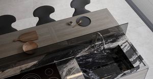 Encimeras y Mesones de Cocina Personalizados de Cuarzo Carrara Calacata, Mármol Pulido, Impermeables, para Proyectos Hoteleros, Prefabricados y Cortados a Medida - Product Image 1