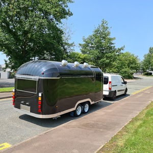 Camionnette alimentaire mobile 40T à prix abordable pour restauration rapide / Chariot de livraison rapide personnalisé avec clé à chaud, longue autonomie, emballage extérieur et roues - Product Image 4