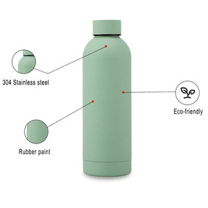 Tùy Chỉnh 500Ml Thép Không Gỉ Đôi Tường Cách Điện Nhỏ Miệng Uống Chai Nước Với Biểu Tượng Tùy Chỉnh - Product Image 2