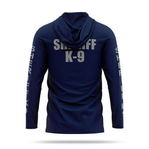 เสื้อฮู้ดแขนยาวสำหรับผู้ชาย, เสื้อตกปลาสแปนเด็กซ์โพลีเอสเตอร์แบบสวมหัวสำหรับฤดูหนาวที่ได้รับแรงบันดาลใจจากนายอำเภอ - Product Image 2