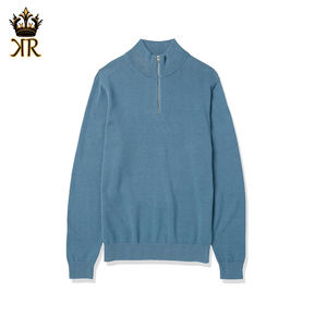 Sweat-shirts en molleton léger pour homme, 100% coton, fabriqués en usine, pour l'hiver, motif uni, fermeture éclair privée - Product Image 6