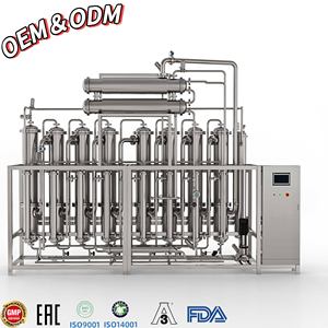 Prix d'usine Ld500-6 distillateur d'eau de machine distillée multi-effets pour l'eau d'injection - Product Image 1