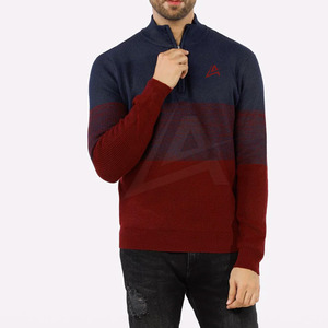 Sweat-shirt à fermeture éclair pour homme de grande taille Vêtements d'hiver Vêtements avec impression contrastée de couleurs Motif solide Tissu confortable - Product Image 2