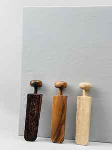 Stylish Vintage Decorative <b>Door</b> <b>Stops</b> Unique Combination of Metal and Classic Wooden <b>Door</b> Stopper Handmade - Product Image 2