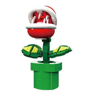 Nouvel ensemble de blocs de construction créatifs et éducatifs en plastique ABS, style moderne, pour MOC <span class=keywords><strong>Lego</strong></span> <span class=keywords><strong>Super</strong></span> <span class=keywords><strong>Mario</strong></span> Plante Piranha, à assembler - Product Image 3