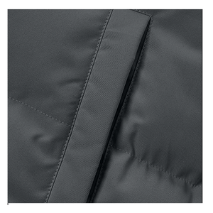 Jeunes hommes doudounes contraste couleur faux deux pièces vestes pour hommes bonne coupe ample hommes vestes décontracté - Product Image 4