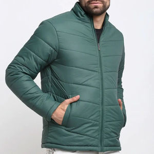 Kivotech personalizado de calidad superior OEM Pakistán fabricante personalizado suelta chaquetas acolchadas para los hombres de invierno grueso Abrigo acolchado - Product Image 2