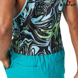 Camiseta sin mangas para hombre de la mejor oferta, ropa de verano hecha a medida, 100% algodón, transpirable y estilo informal - Product Image 4