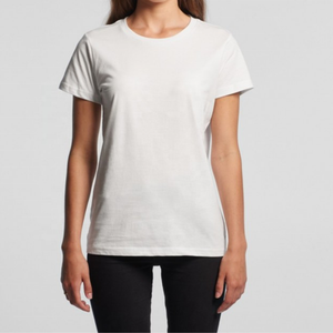 เสื้อยืดผู้หญิงผ้าฝ้ายถักคุณภาพสูงขายส่ง แฟชั่นฤดูร้อน แขนสั้น เป็นมิตรกับสิ่งแวดล้อม ระบายอากาศได้ดี สวมใส่สบาย - Product Image 1