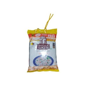 Auténtico arroz basmati real vaporizado de origen indio 5% roto con aroma natural y cocina esponjosa - Product Image 1